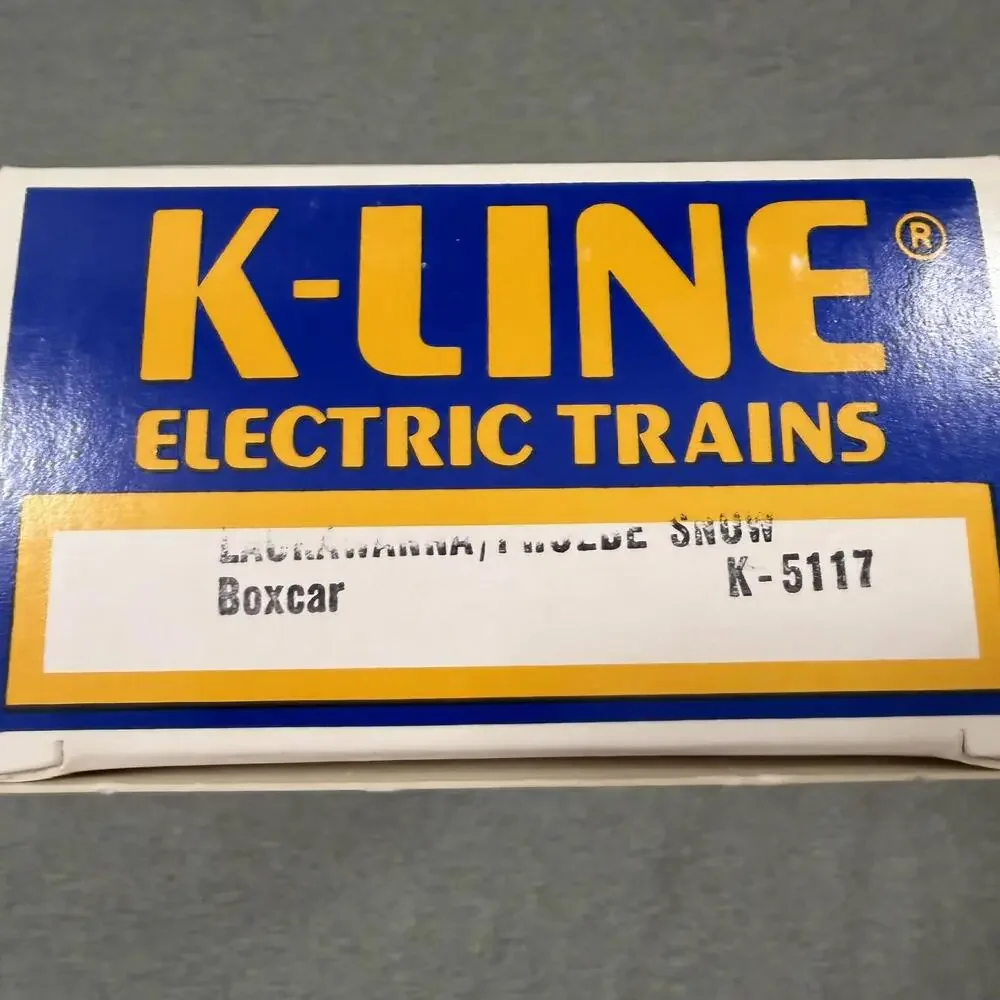 K-LINE K-5117 - Lackawanna / Phoebe Snow‎ Box Car 5117 NEW!